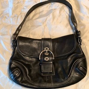 Classic Black Coach Purse